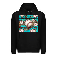 Black baseball Premium Hoodie - JahusDesignShop