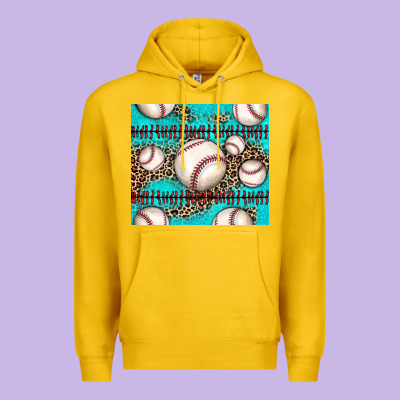 Baseball Premium Hoodie Designed By Jahusdesignshop