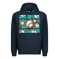 Navy baseball Premium Hoodie - JahusDesignShop