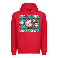Red baseball Premium Hoodie - JahusDesignShop