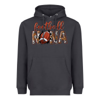 Smoke football nana with leopard Heavyweight Hoodie - texasbilliewilder