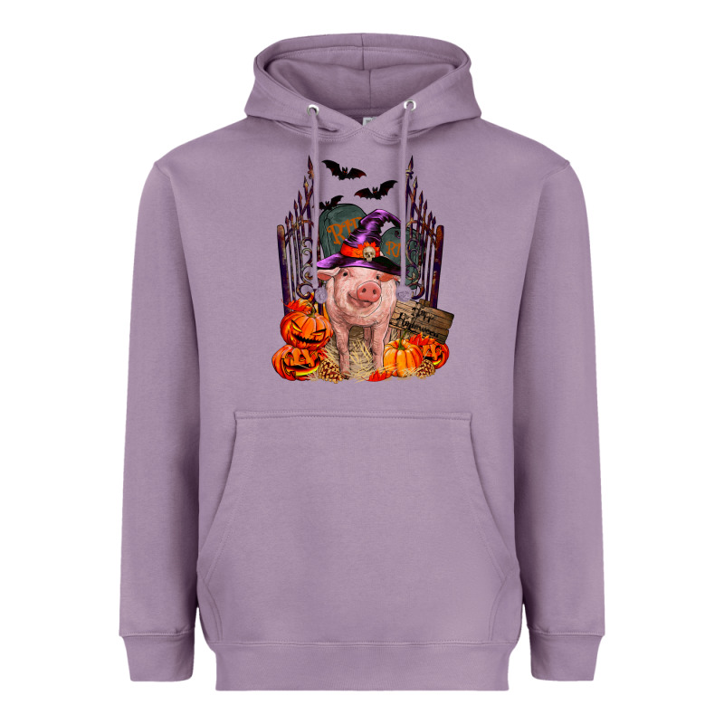Pig Halloween Heavyweight Hoodie by RanaPortraitStore | Teevron