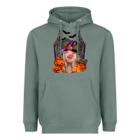 Sage Pig halloween Heavyweight Hoodie - RanaPortraitStore