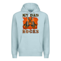 Blue Mist my dad rock Premium Hoodie - Artiststas