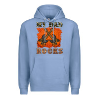 Colony Blue my dad rock Premium Hoodie - Artiststas