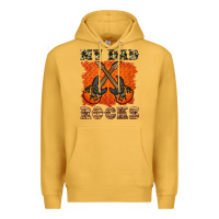 Mustard my dad rock Premium Hoodie - Artiststas