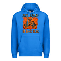 True Royal my dad rock Premium Hoodie - Artiststas