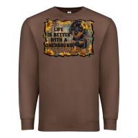 Chestnut life is better with a dachshund Premium Sweatshirt - RanaPortraitStore