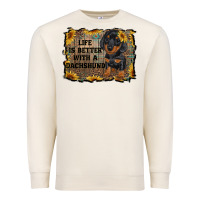 Sandshell life is better with a dachshund Premium Sweatshirt - RanaPortraitStore