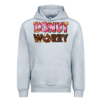 Heather Grey donut worry with donut Urban Hoodie - AdoDesignShop