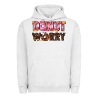 Pigment Lunar Rock donut worry with donut Urban Hoodie - AdoDesignShop