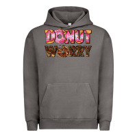 Pigment Tornado donut worry with donut Urban Hoodie - AdoDesignShop