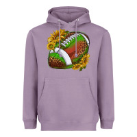 Lavender footballwithsunflowers Heavyweight Hoodie - texasbilliewilder
