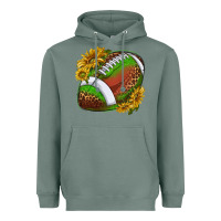 Sage footballwithsunflowers Heavyweight Hoodie - texasbilliewilder