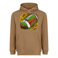 Toasted Coconut footballwithsunflowers Heavyweight Hoodie - texasbilliewilder