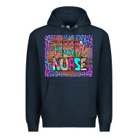 Navy proud nurse tumbler Premium Hoodie - BundleAndBundleShop
