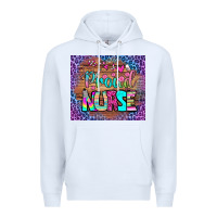 White proud nurse tumbler Premium Hoodie - BundleAndBundleShop