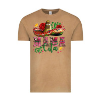 Vintage Camel mama cita with sombrero hat and roses Vintage Tee - Artiststas