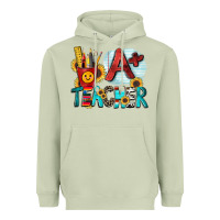Matcha a  teacher Heavyweight Hoodie - Zillion Design Studio