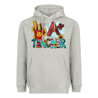 Moon Dust a  teacher Heavyweight Hoodie - Zillion Design Studio