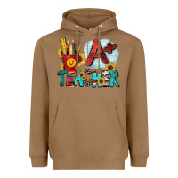 Toasted Coconut a  teacher Heavyweight Hoodie - Zillion Design Studio