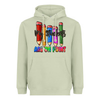 Matcha my students are on point Heavyweight Hoodie - Zillion Design Studio