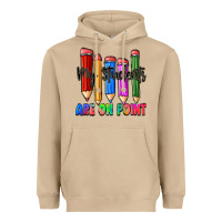 Mushroom my students are on point Heavyweight Hoodie - Zillion Design Studio