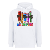 White my students are on point Heavyweight Hoodie - Zillion Design Studio