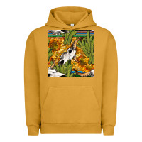 Pigment Peanut Butter western bull skull seamless pattern Urban Hoodie - BundleAndBundleShop