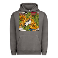 Pigment Tornado western bull skull seamless pattern Urban Hoodie - BundleAndBundleShop