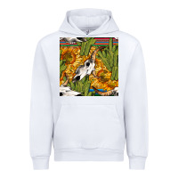 White western bull skull seamless pattern Urban Hoodie - BundleAndBundleShop