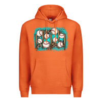 Carrot baseball background Premium Hoodie - JahusDesignShop