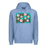 Colony Blue baseball background Premium Hoodie - JahusDesignShop
