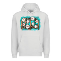 Dove Grey baseball background Premium Hoodie - JahusDesignShop