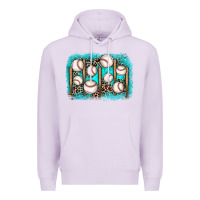 Lilac baseball background Premium Hoodie - JahusDesignShop