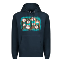 Navy baseball background Premium Hoodie - JahusDesignShop