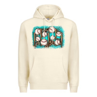 Sandshell baseball background Premium Hoodie - JahusDesignShop