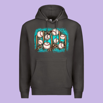 Baseball Background Premium Hoodie Designed By Jahusdesignshop