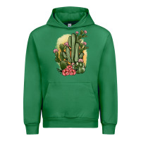Emerald cactus Urban Hoodie - JahusDesignShop