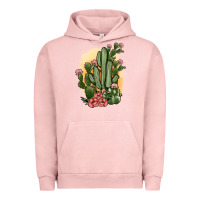 Pigment Salmon cactus Urban Hoodie - JahusDesignShop