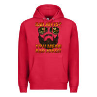 Cardinal dad jokes you mean rad jokes Premium Hoodie - Artiststas