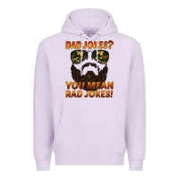 Lilac dad jokes you mean rad jokes Premium Hoodie - Artiststas