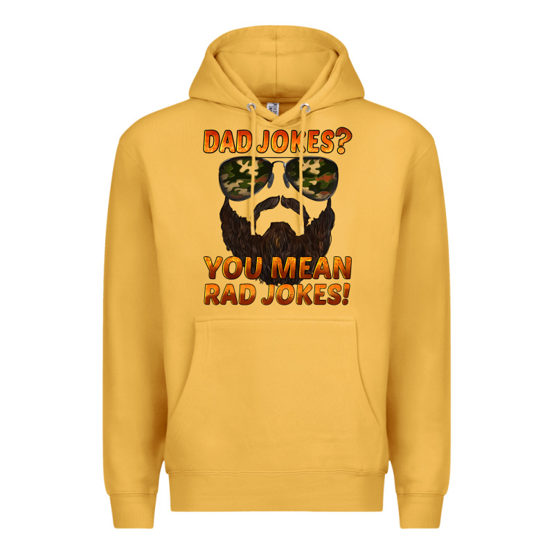 Dad Jokes You Mean Rad Jokes Premium Hoodie by Artiststas | Teevron