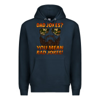 Navy dad jokes you mean rad jokes Premium Hoodie - Artiststas