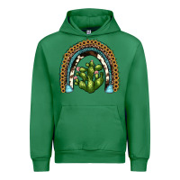 Emerald cactus rainbow Urban Hoodie - JahusDesignShop