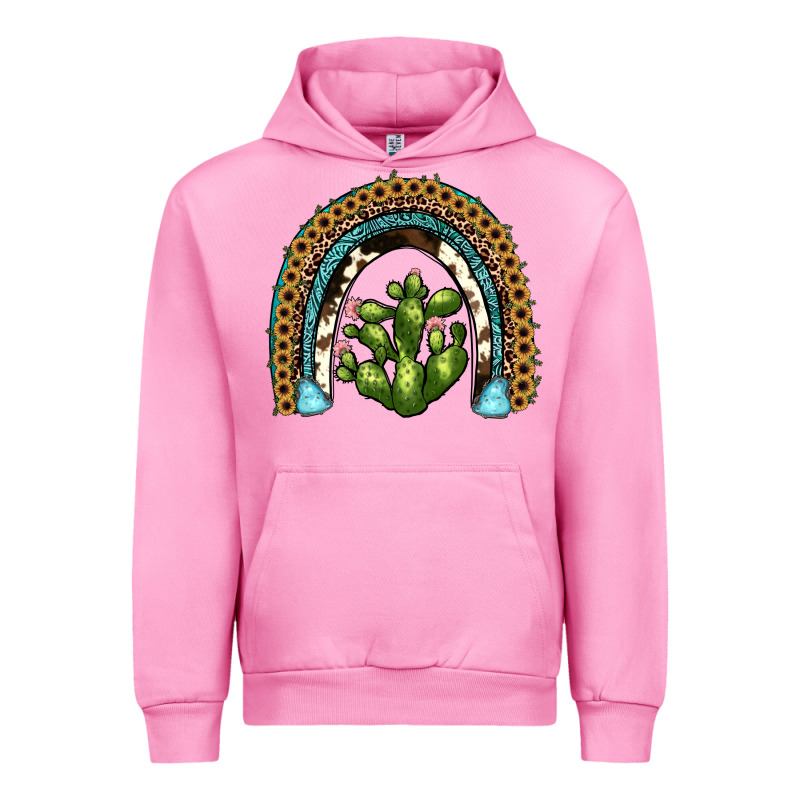 Cactus Rainbow Urban Hoodie by JahusDesignShop | Teevron
