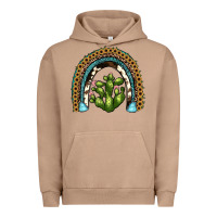 Pigment Burro cactus rainbow Urban Hoodie - JahusDesignShop