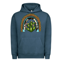 Pigment Midnight Navy cactus rainbow Urban Hoodie - JahusDesignShop