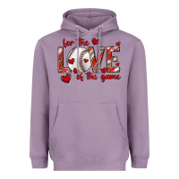 Lavender for the love of the game baseball Heavyweight Hoodie - texasbilliewilder