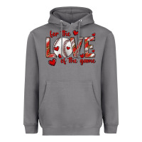 For The Love Of The Game Baseball Heavyweight Hoodie | Teevron